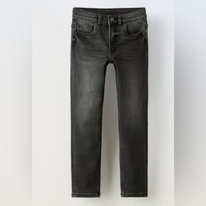 Zara Kids, brushed denim skinny jeans
